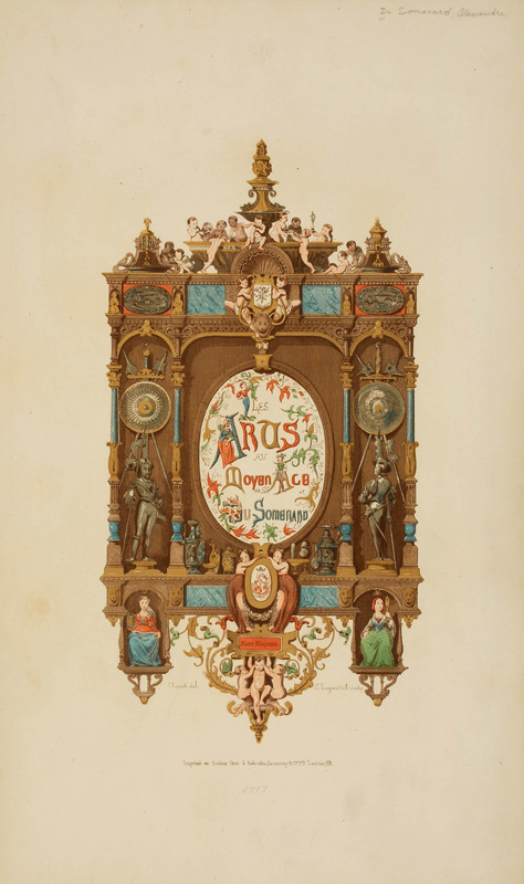 Les arts au moyen &acirc;ge : en ce qui concerne principalement le Palais romain de Paris, l&#039;H&ocirc;tel de Cluny, issu de ses ruines, et les objets d&#039;art de la collection class&eacute;e dans cet h&ocirc;tel 